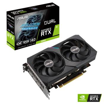 ASUS Dual GeForce RTX 3060 Gaming Grafikkarte 12GB GDDR6 HDMI/DP NVIDIA